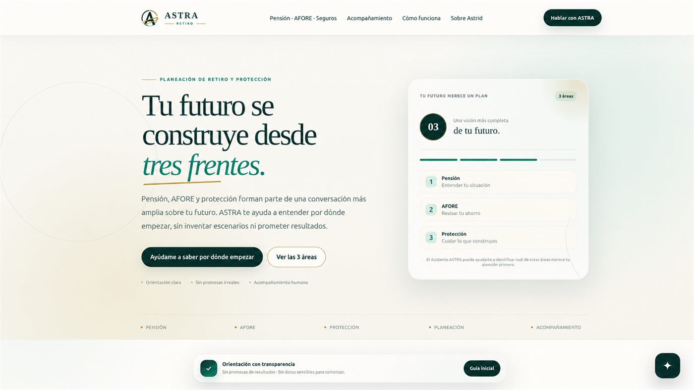 Proyecto ASTRA Retiro